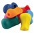 PENCIL GRIPS PEAR SHAPED ASSORTED COLOURS EACH1 PACK25