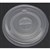 FLAT LID TO SUIT 7OZ 8OZ 10OZ PLASTIC CLEAR CUPS STRAW SLOT EACH50 PACK1000
