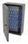 KEY SAFE 530100 TELKEE WITH MECHANICAL KEY PAD  SLAM LATCH  MANAGER OVERRIDE LOCK GREY
