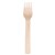 CUTLERY WOODEN BAMBOO FORKS 160MM 100PK
